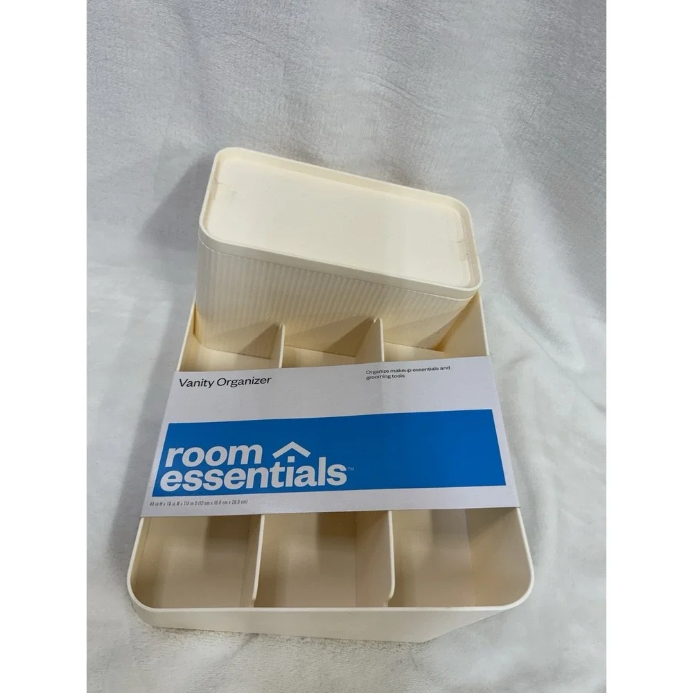 Room Essentials Ivory Vanity Organizer 4.7